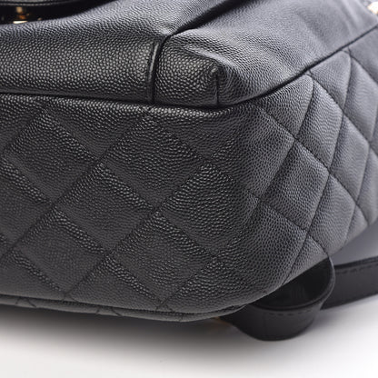 Chanel Caviar Quilted Large CC Day Backpack Black 10 of 10