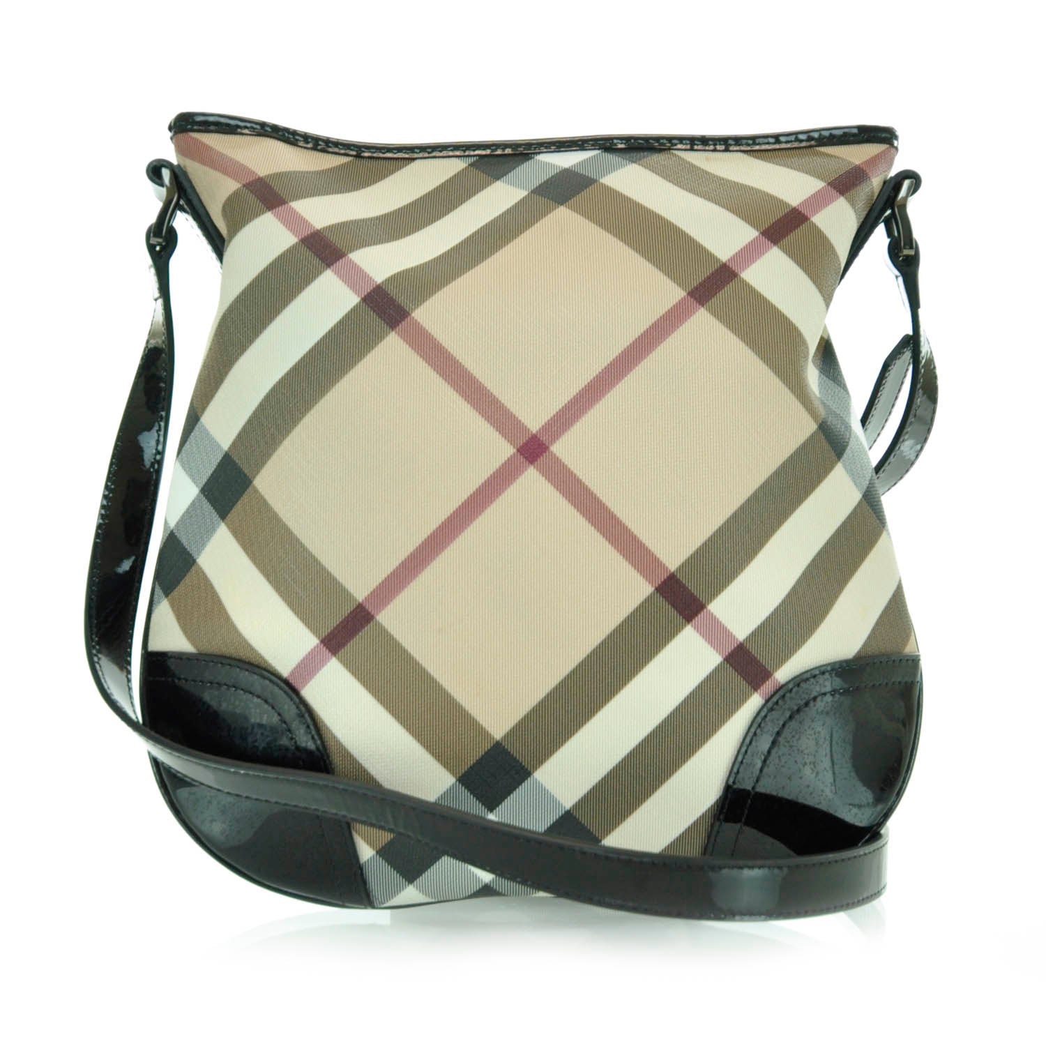 Burberry Supernova Check Small Dryden Crossbody Bag Black 3 of 8