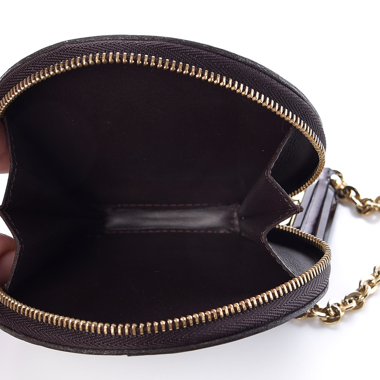 Vernis Chapeau Coin Purse Amarante