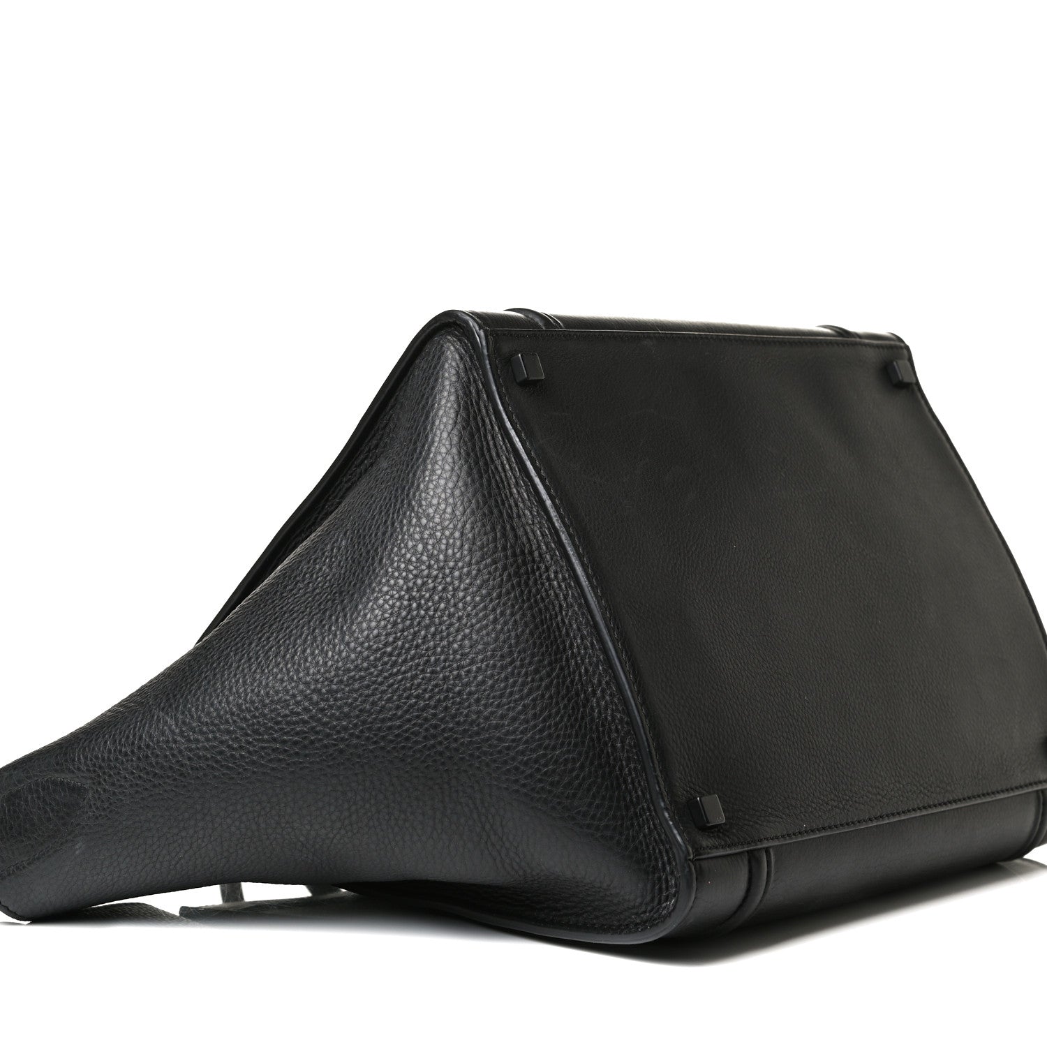 Celine Supple Calfskin Medium Phantom Luggage Black 9 of 10