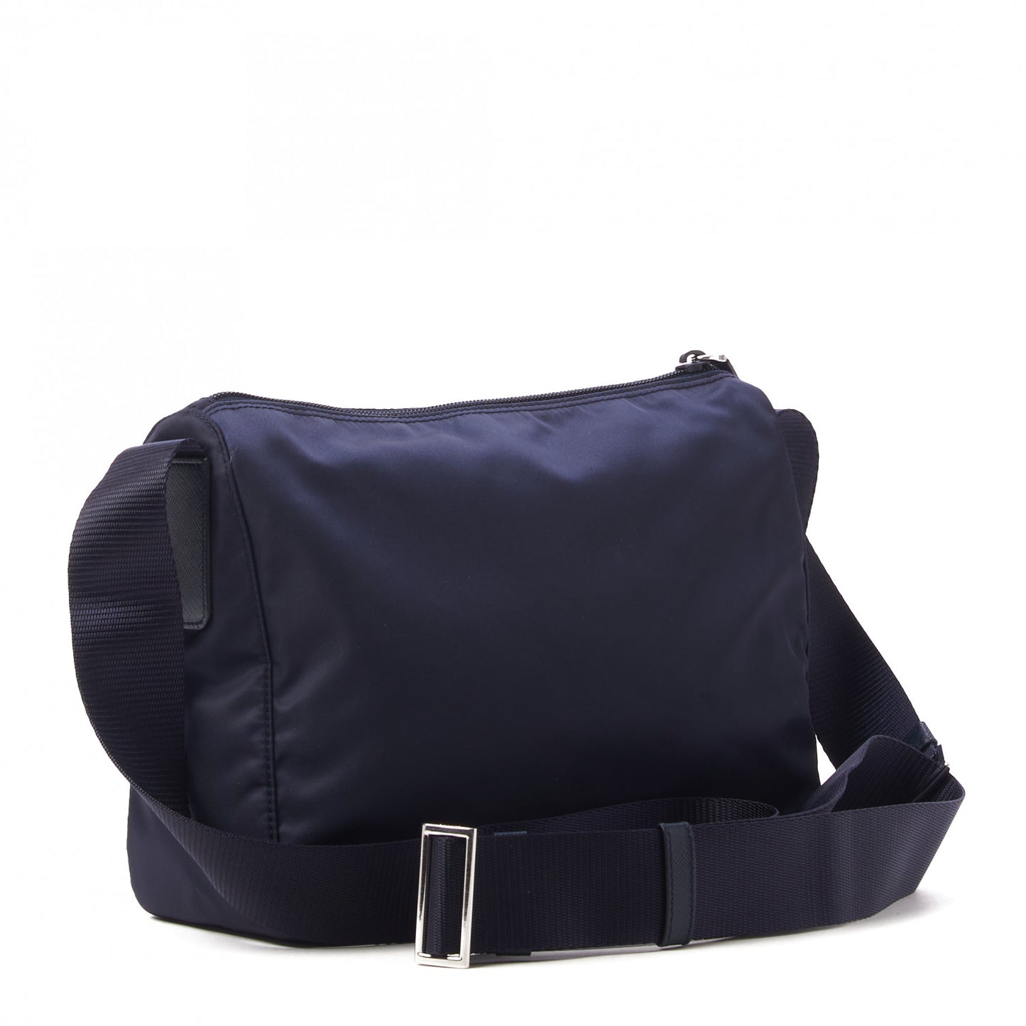 Tessuto Nylon Saffiano Messenger Bag Baltico