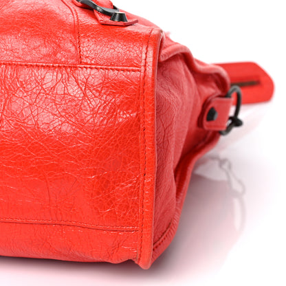Balenciaga Agneau Classic Hardware City Rouge Coquelicot Rouge Braise 7 of 7