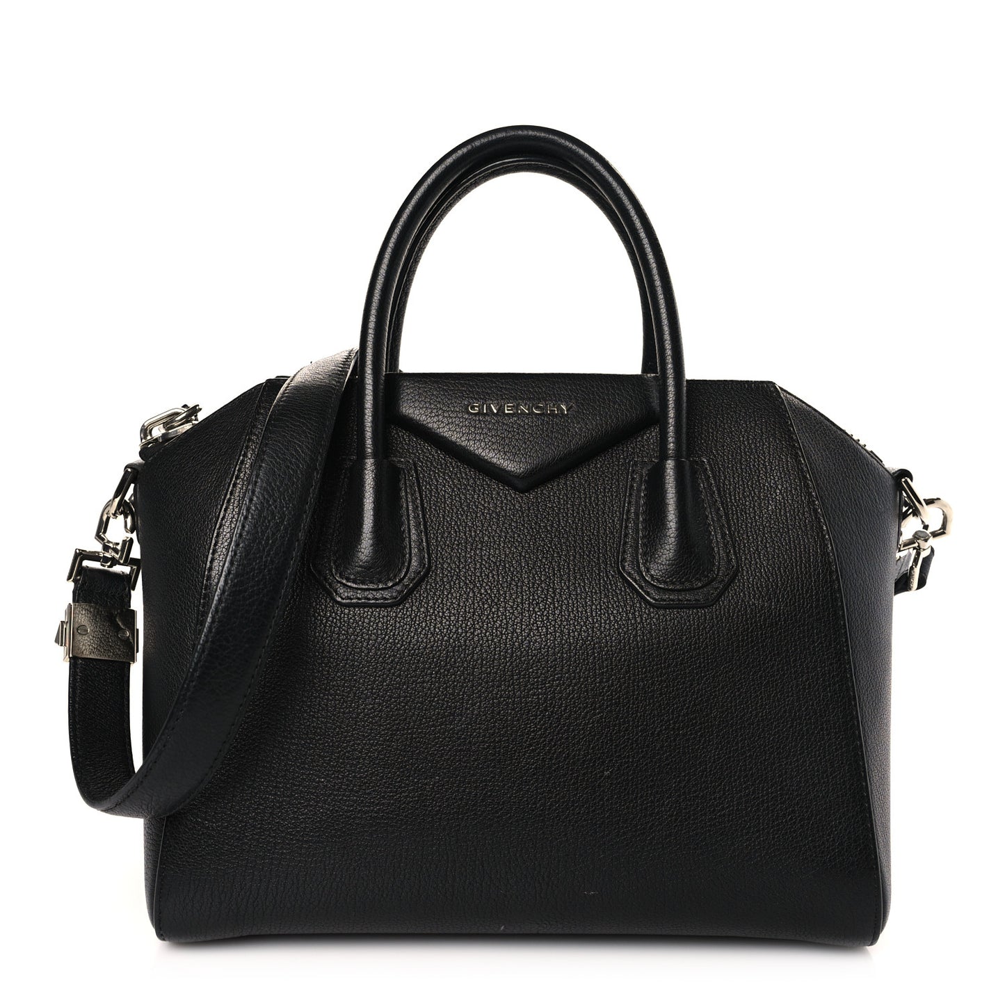 Sugar Goatskin Small Antigona Black