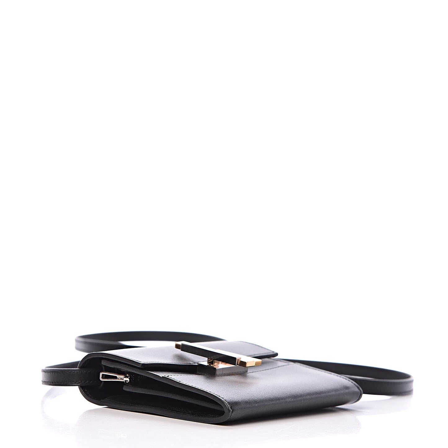 Villandry Calfskin Mini Cinhetic Wallet Black