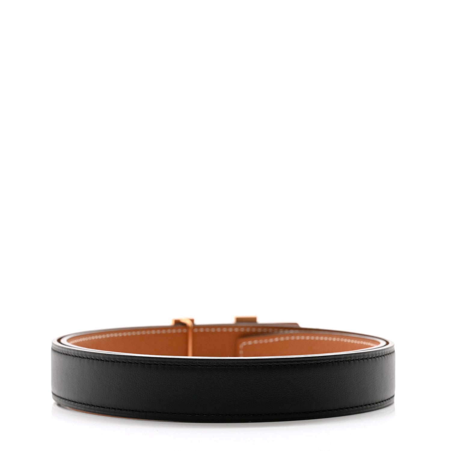 Hermes Swift Epsom 24mm Mini Constance H Belt 80 32 Black Gold 3 of 7