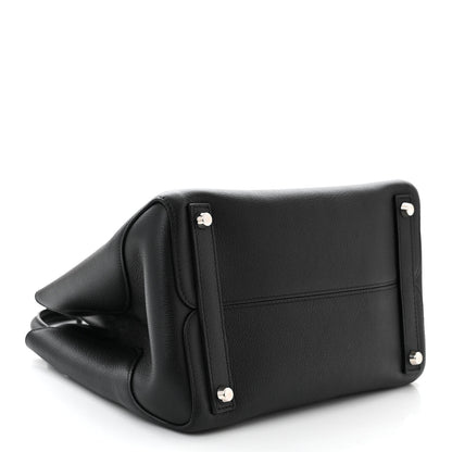 Christian Dior Supple Grained Calfskin Medium Open Bar Tote Black 4 of 11