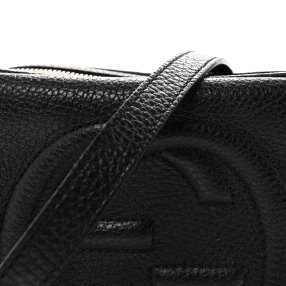 Gucci Pebbled Calfskin Small Soho Disco Bag Black 8 of 11