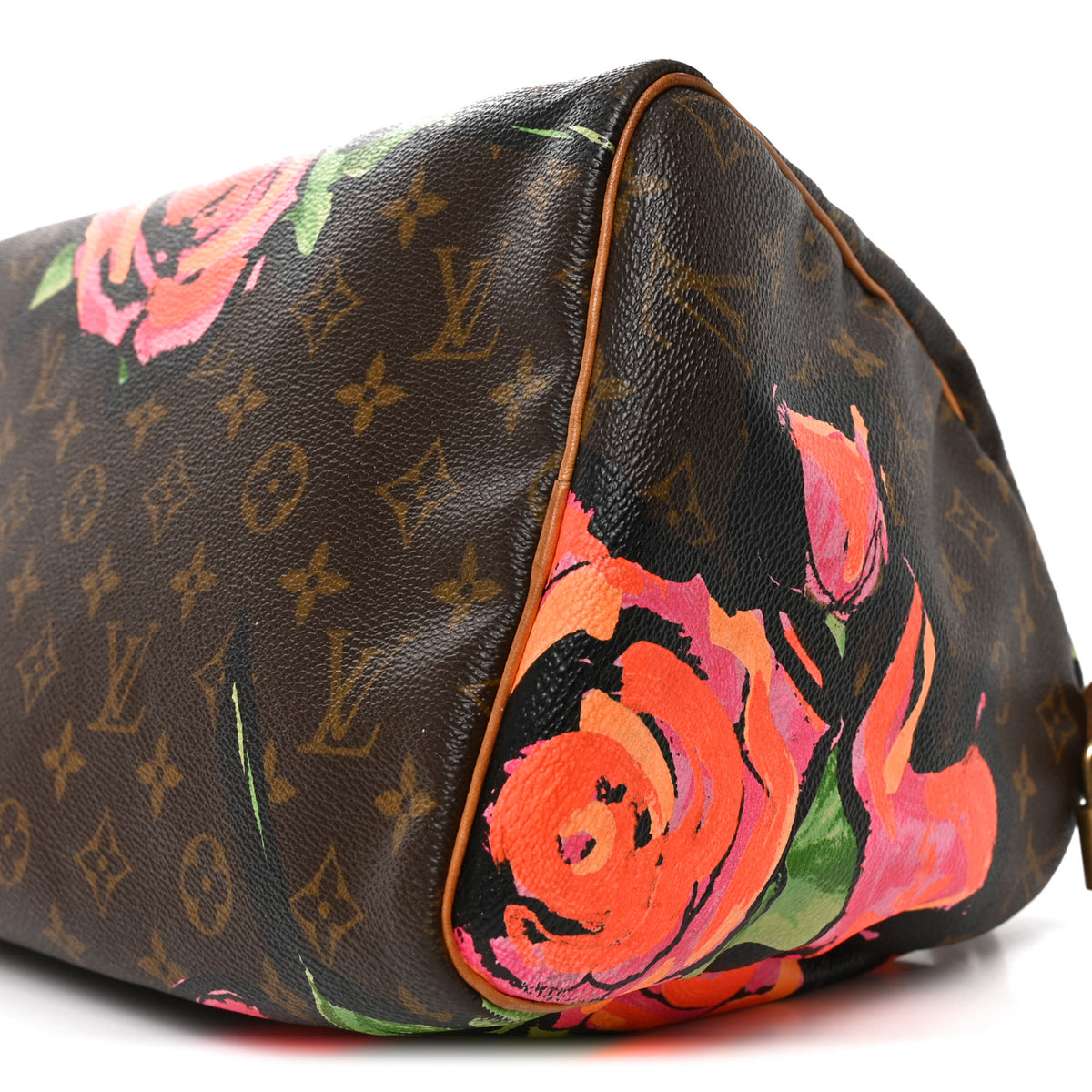 Louis Vuitton Monogram Roses Speedy 30 10 of 11