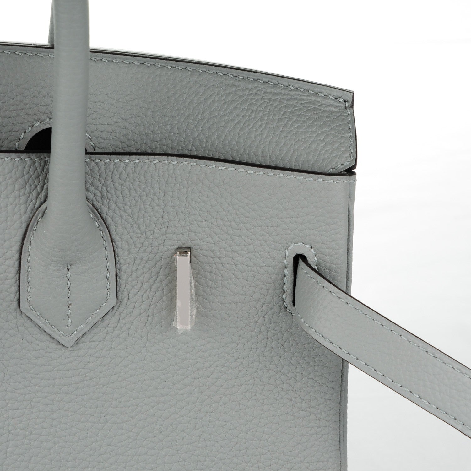 Hermes Togo Birkin 30 Gris Mouette 17 of 25