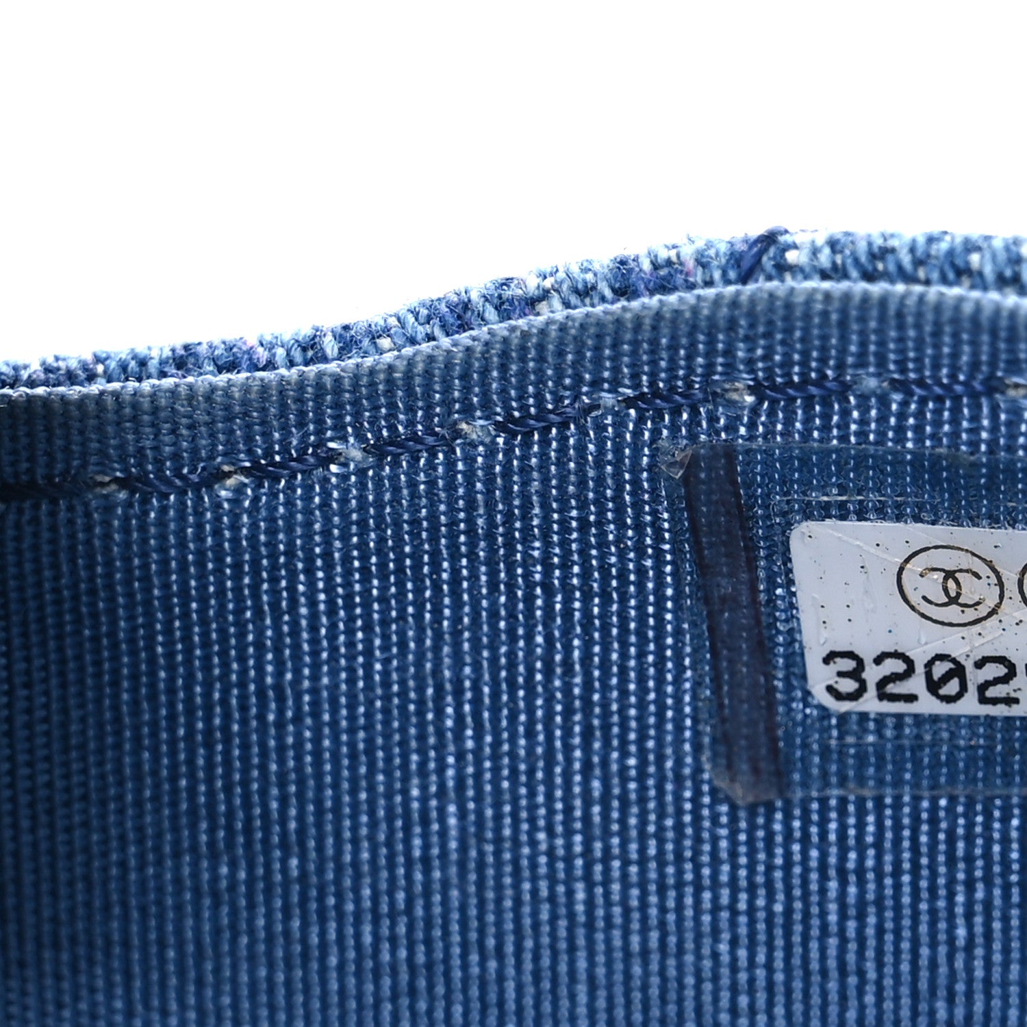 Chanel Denim Quilted Denim Mood Clutch With Chain Blue Multicolor 13 of 19