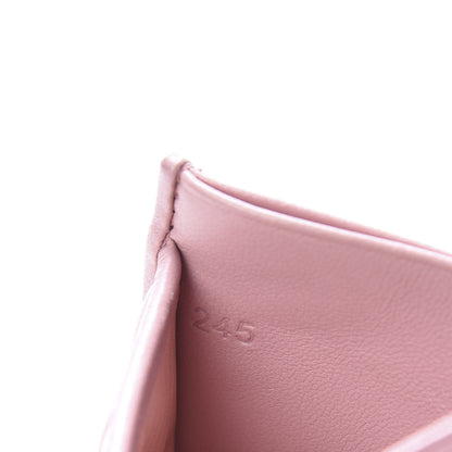 Miu Miu Nappa Matelasse Card Holder Rosa 8 of 9