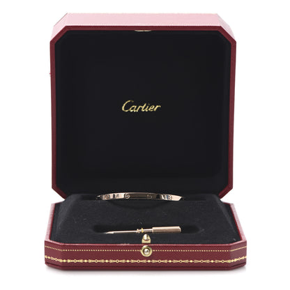 Cartier 18K Pink Gold Small LOVE Bracelet 16 6 of 6