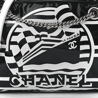 Chanel Vinyl Small La Pausa Camera Case Black 8 of 11