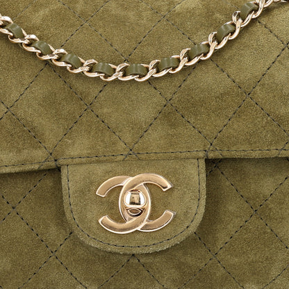 Chanel Suede Calfskin Mini Souplissimo Flap Khaki 8 of 10