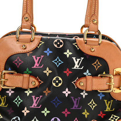 Louis Vuitton Monogram Multicolor Claudia Black 8 of 10
