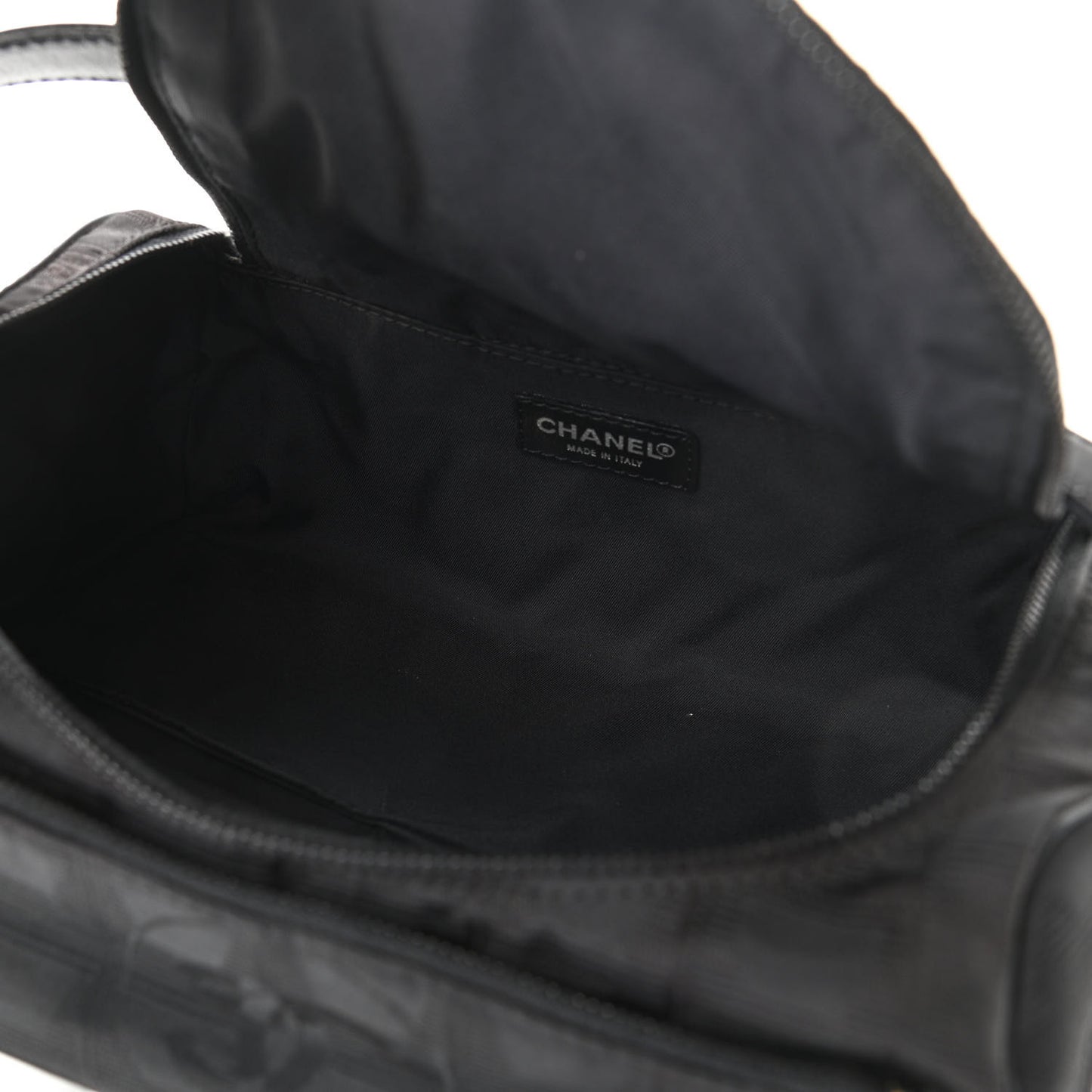 Nylon Travel Cosmetic Case Black