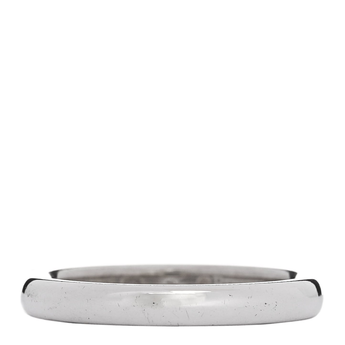 Elsa Peretti Sterling Silver Diamond Band Ring 53 6.5