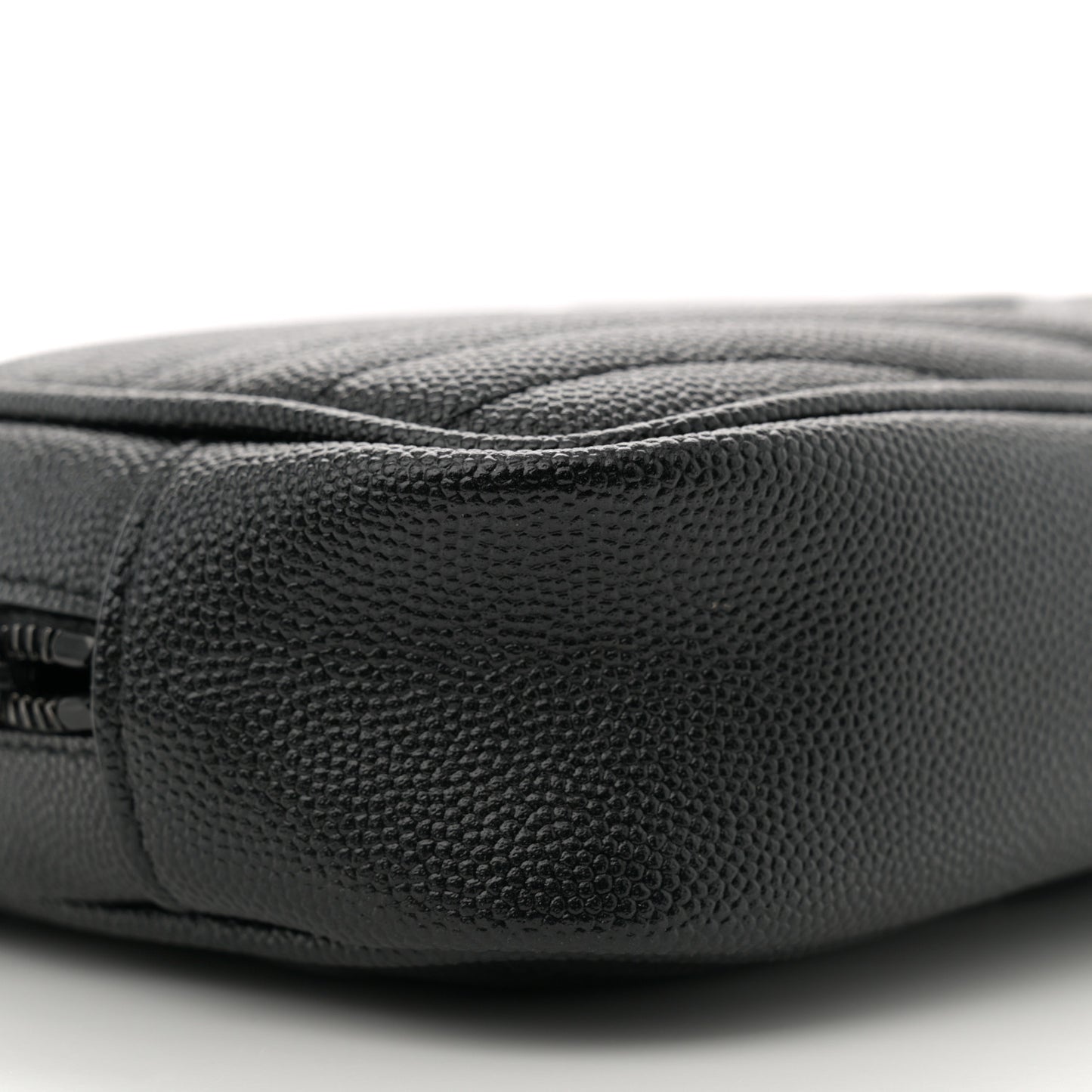 Grain De Poudre Matelasse Monochrome Monogram Mini Lou Camera Bag Black