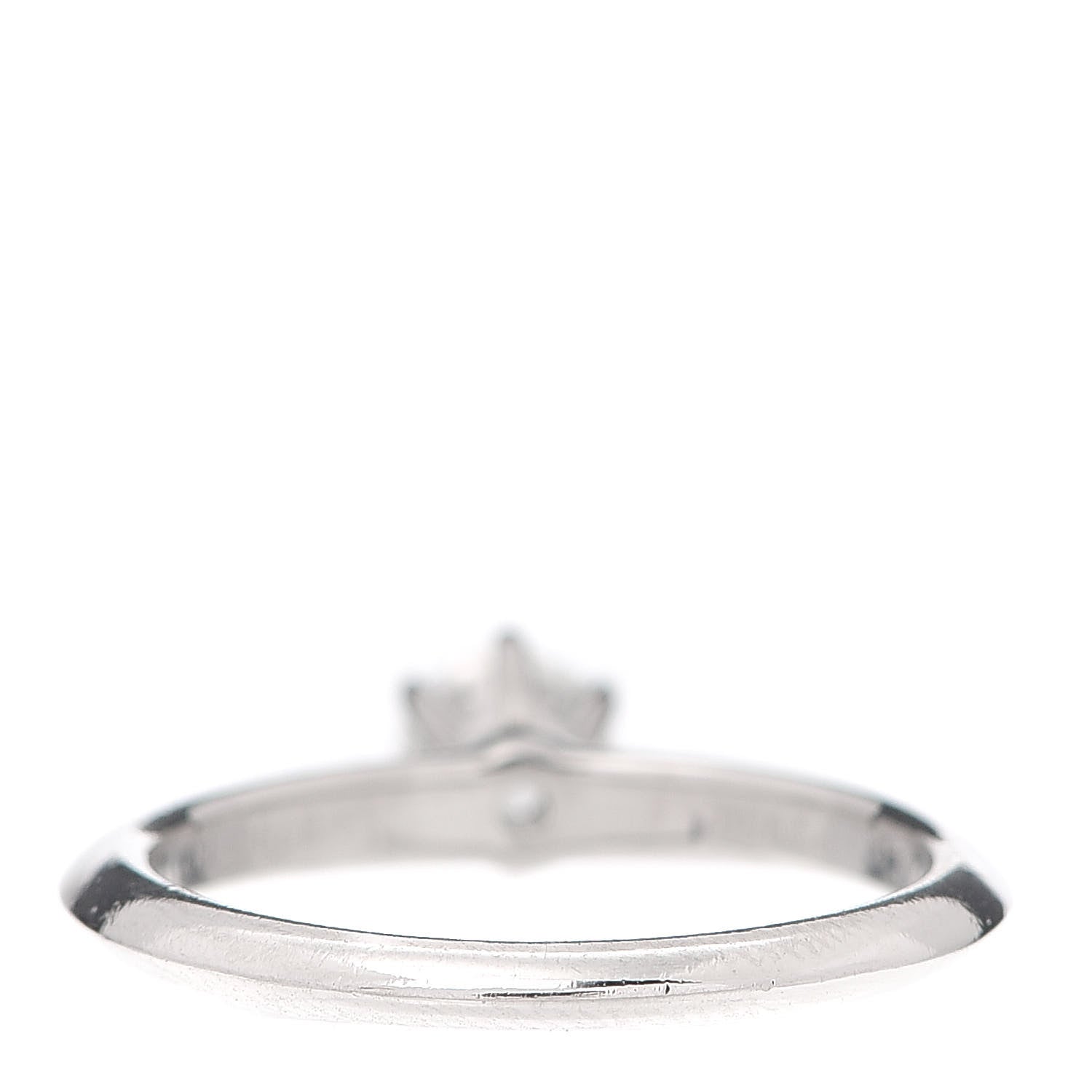 Tiffany Platinum Diamond .34ct Solitaire Engagement Ring 49 4.75 3 of 6