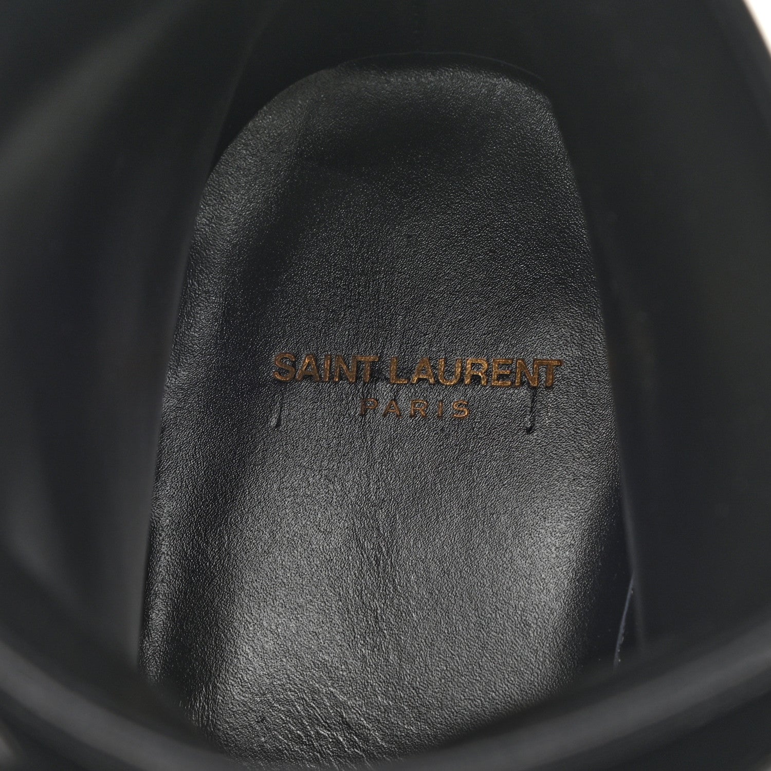 Saint Laurent Calfskin Dare 25 Jodhpur Ankle Boots 45 Black 7 of 9