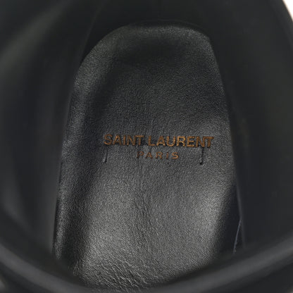 Saint Laurent Calfskin Dare 25 Jodhpur Ankle Boots 45 Black 7 of 9