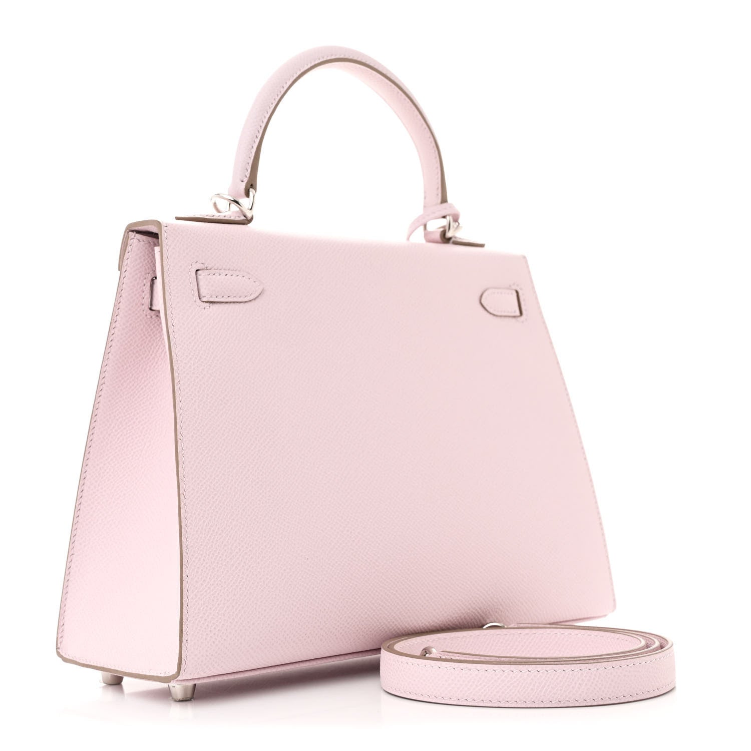 Hermes Epsom Kelly Sellier 25 Mauve Pale 3 of 11