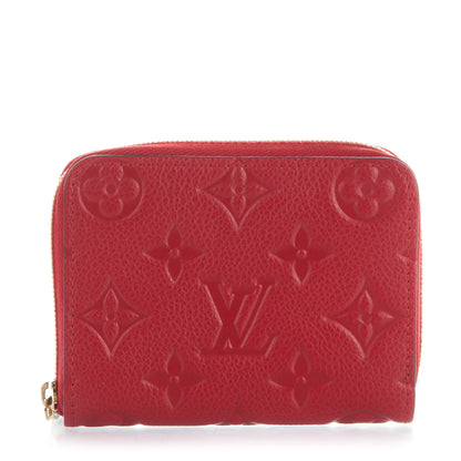 Louis Vuitton Empreinte Zippy Coin Purse Cherry 1 of 7