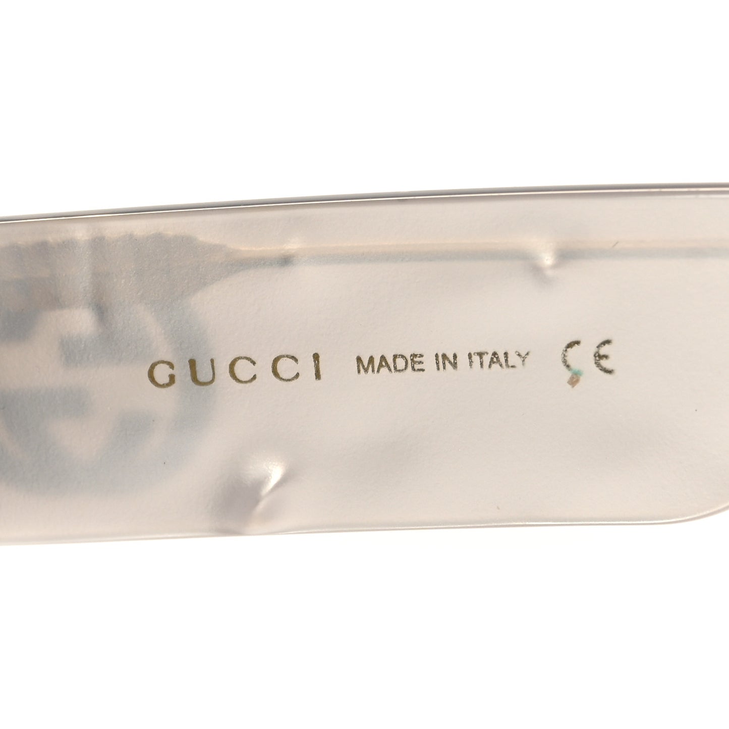 Acetate Rectangular GG0516S Sunglasses Grey Gold
