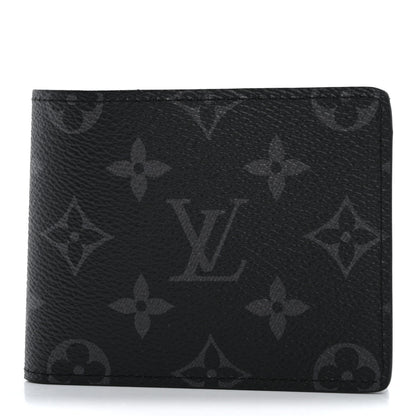 Louis Vuitton Monogram Eclipse Slender Wallet 1 of 7