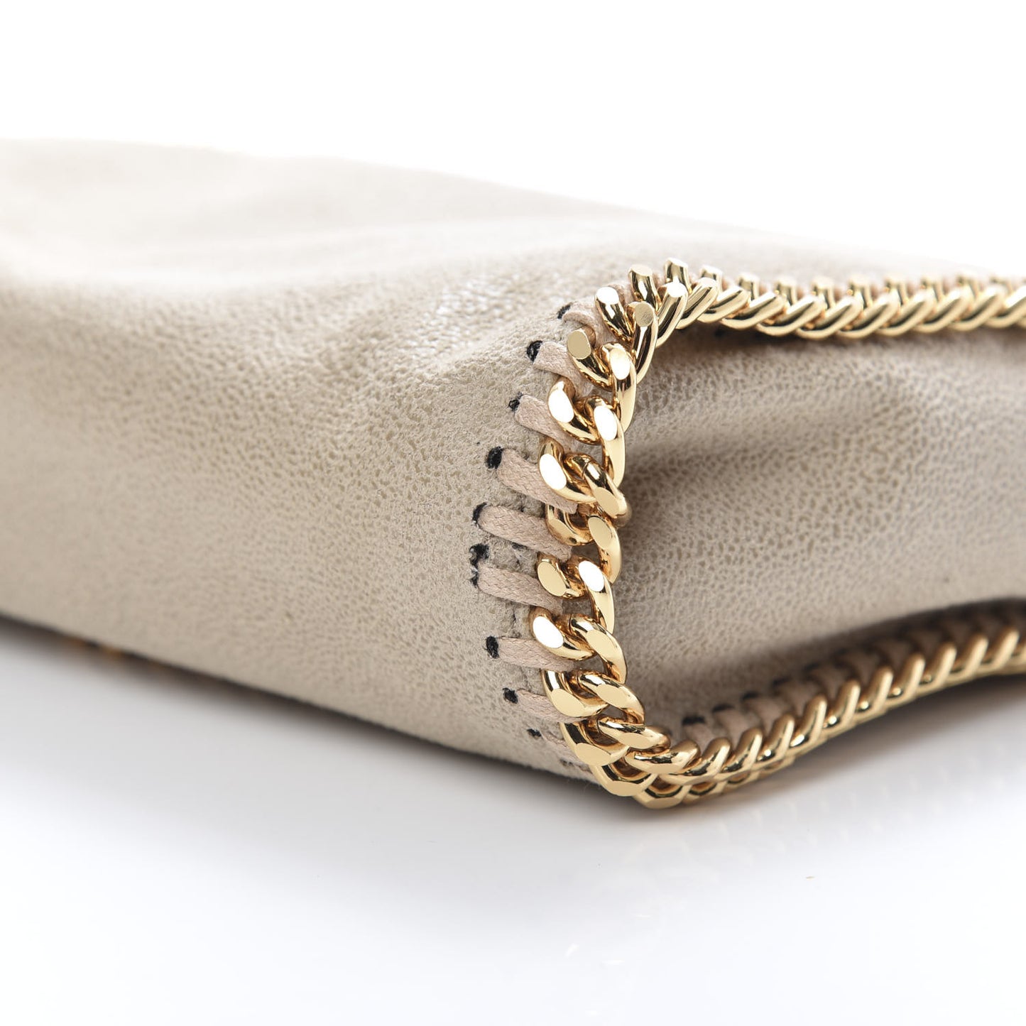 Shaggy Deer Tiny Falabella Tote Taupe