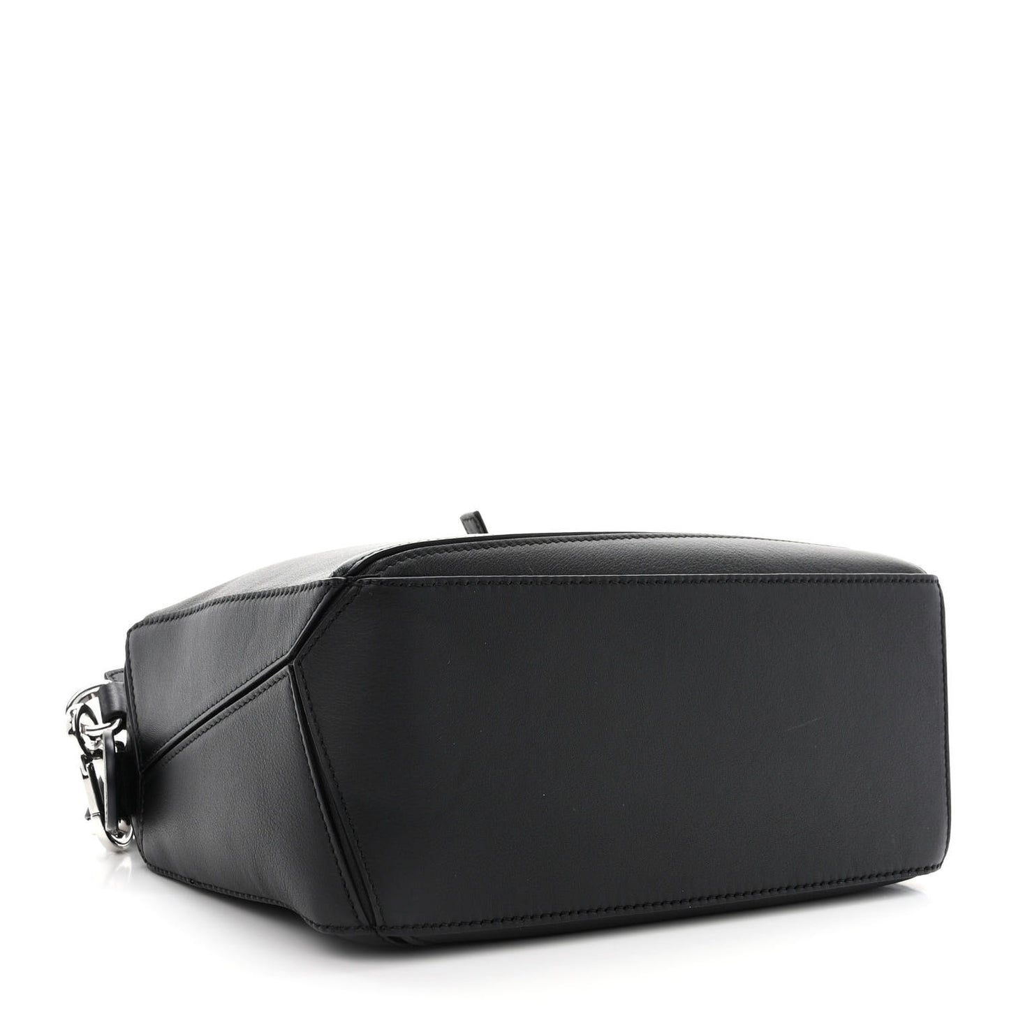 Calfskin Small Puzzle Bag Black