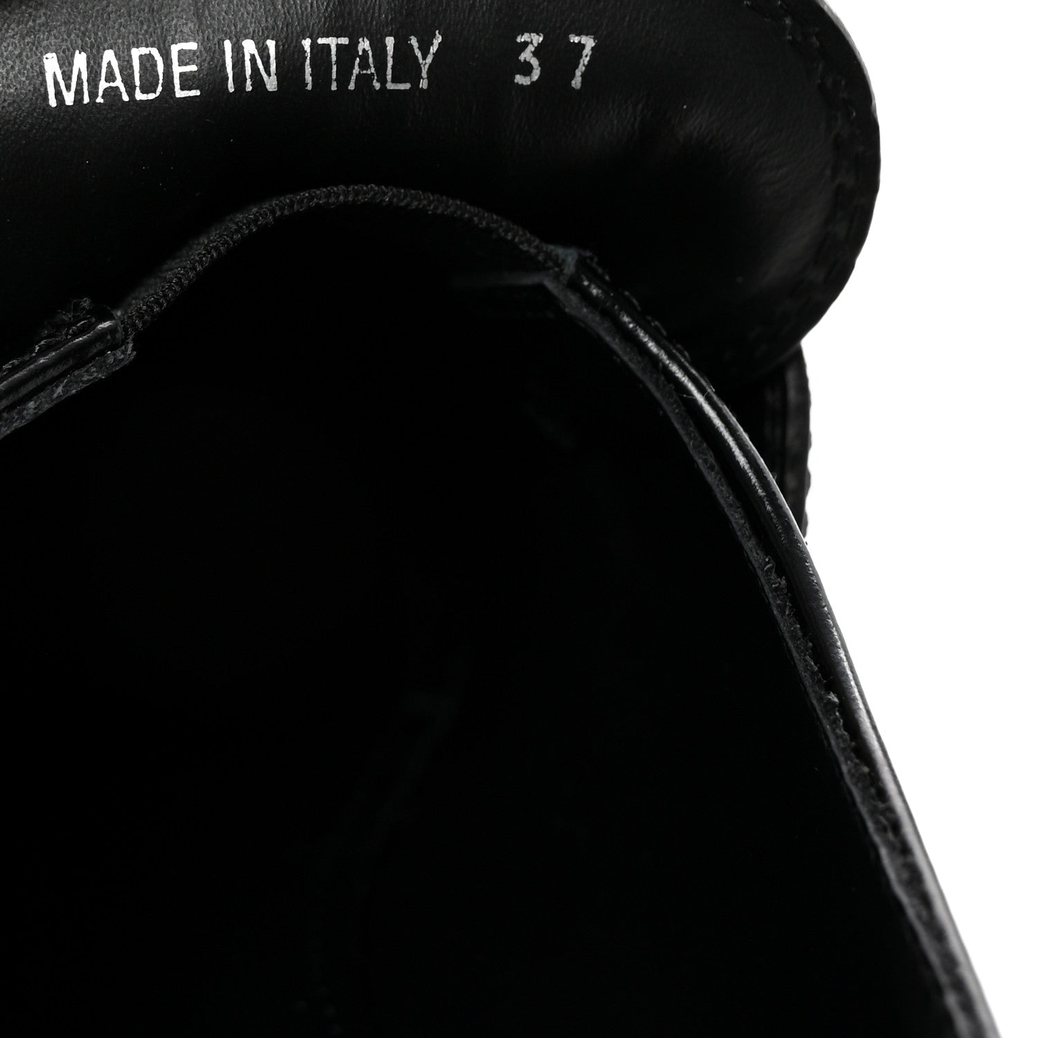 Prada Spazzolato Metal Triangle Logo 50mm Loafers 37 Black 9 of 10