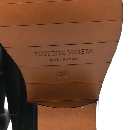 Bottega Veneta Calfskin Lean Mid-Calf Boots 38 Black 6 of 7