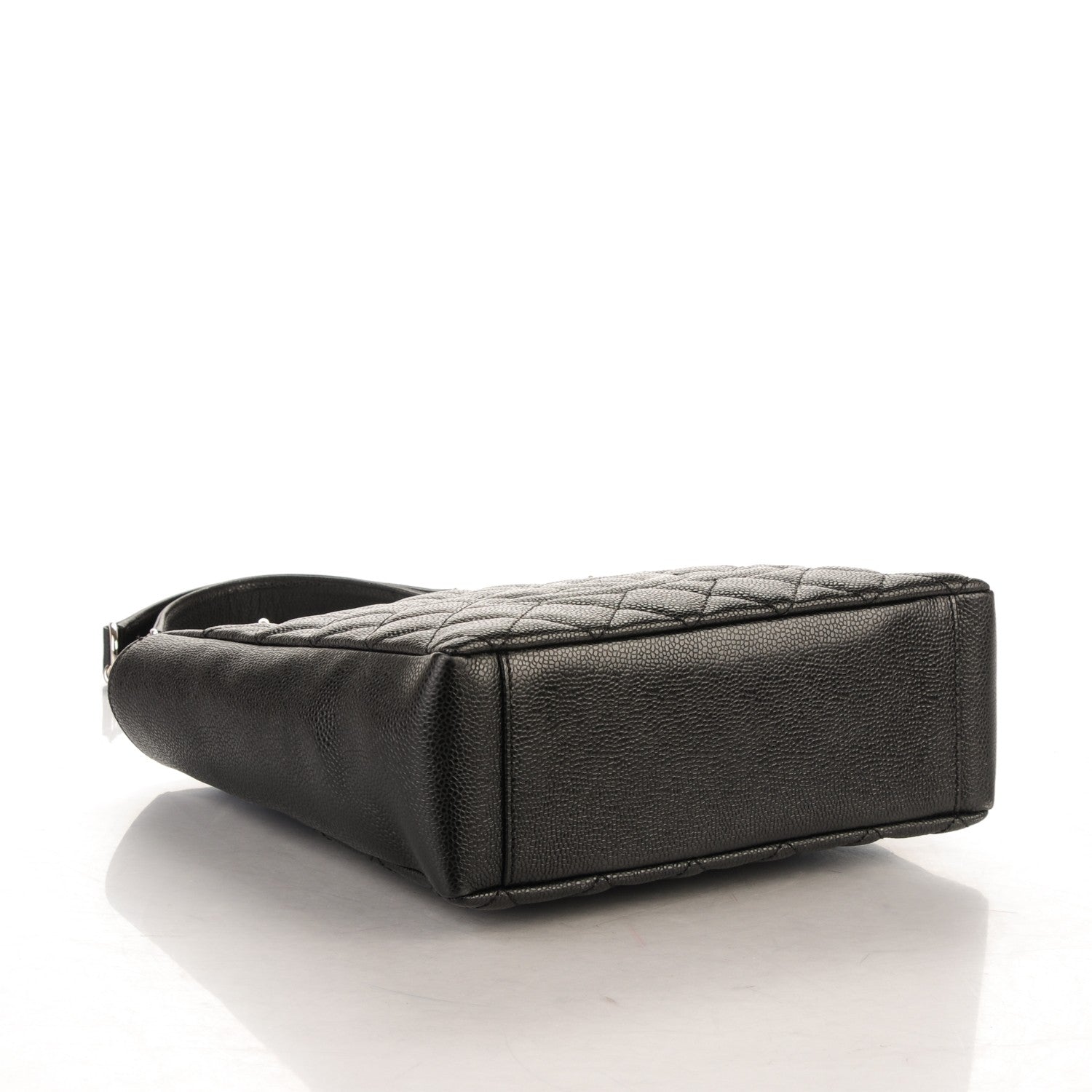 Chanel Caviar Quilted Petit Shopping Tote PST Black 4 of 7