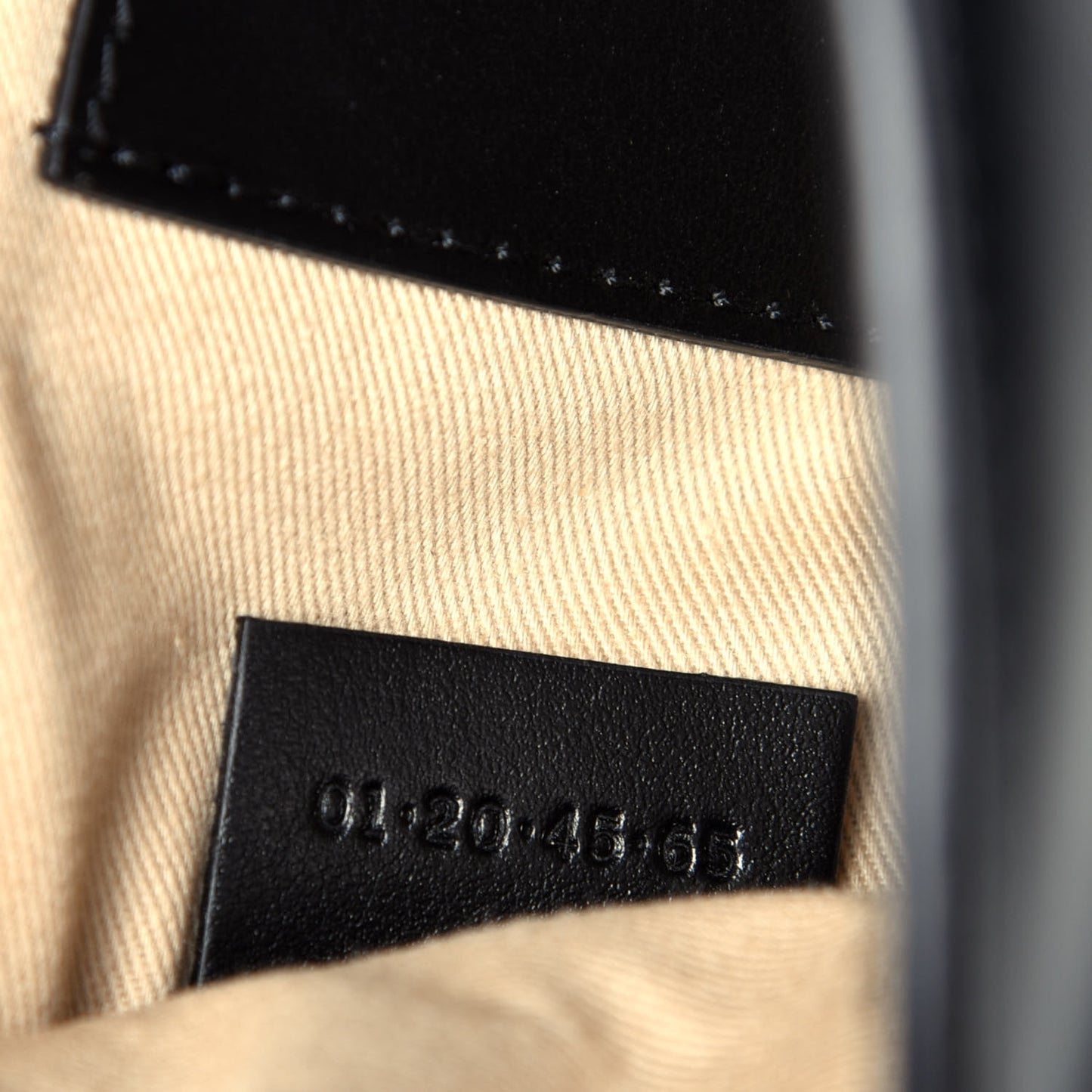 Calfskin Suede C Clutch With Chain Black