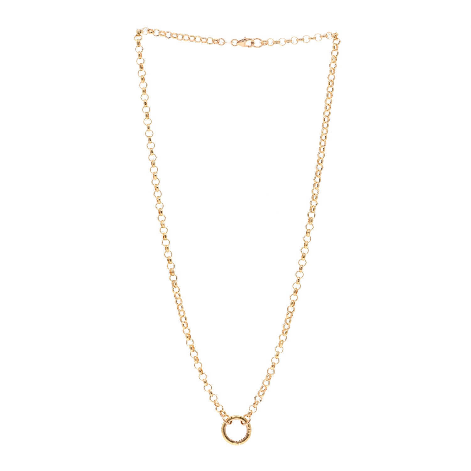 Foundrae 18K Rose Gold Medium Annex Link Necklace 3 of 4