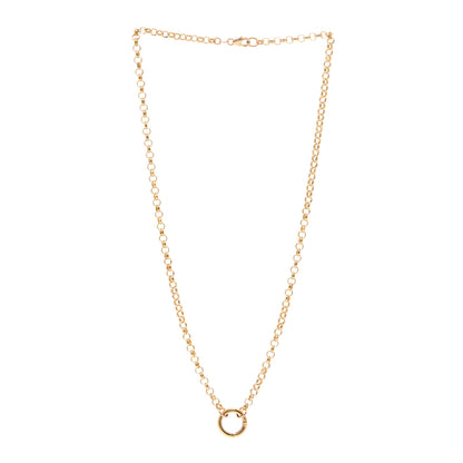 Foundrae 18K Rose Gold Medium Annex Link Necklace 3 of 4