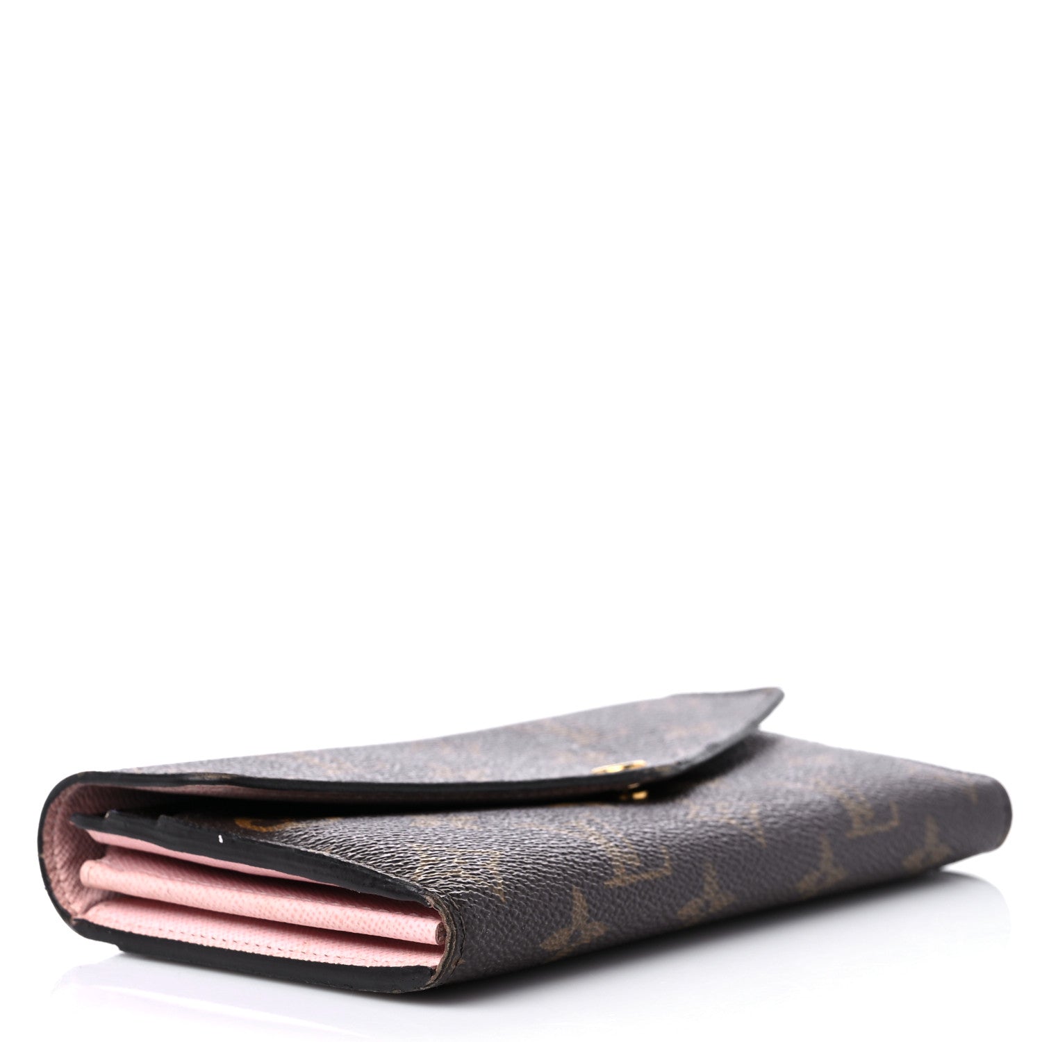 Louis Vuitton Monogram Sarah Wallet NM Rose Ballerine 4 of 22