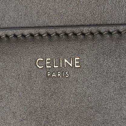 Celine Satinated Calfskin Small 16 Top Handle Bag Gray 6 of 8