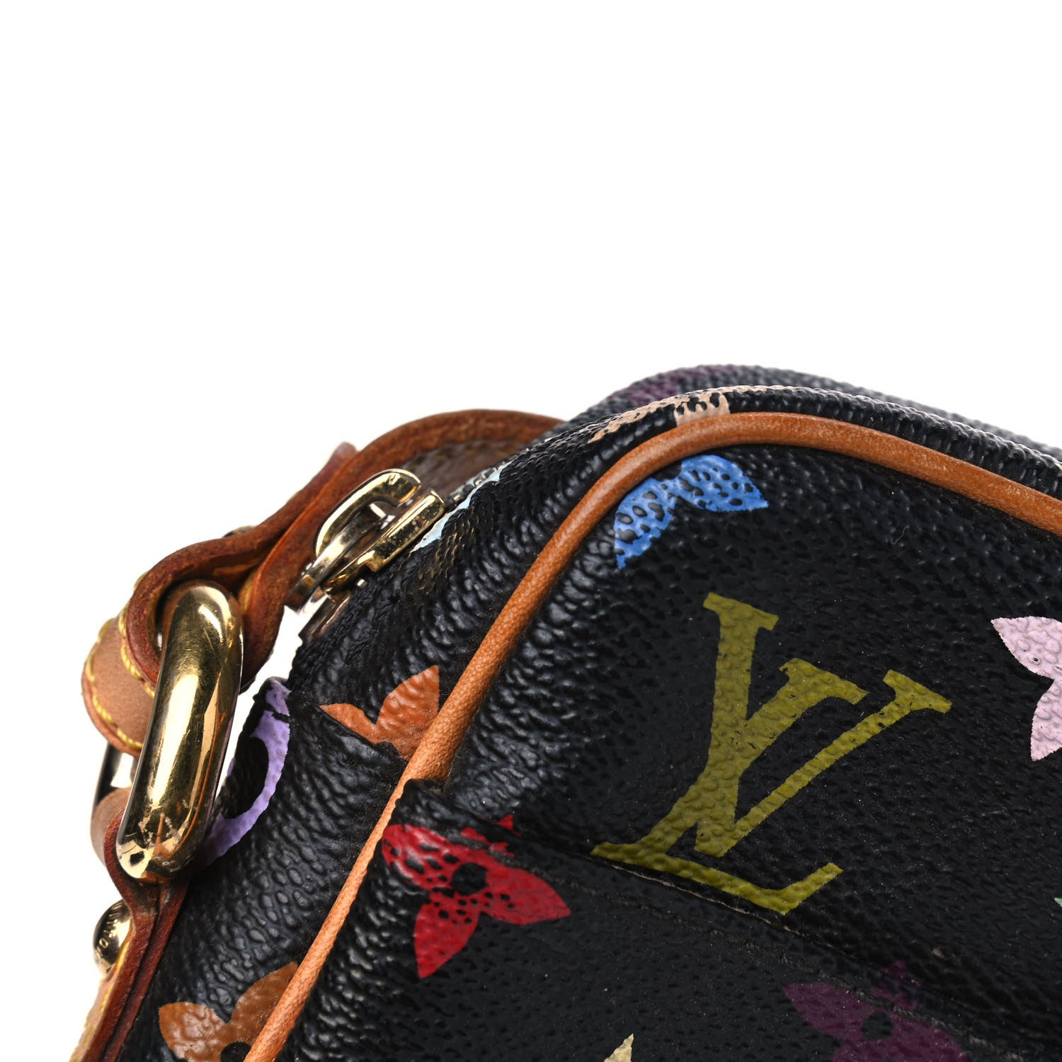 Louis Vuitton Monogram Multicolor Rift Black 6 of 11