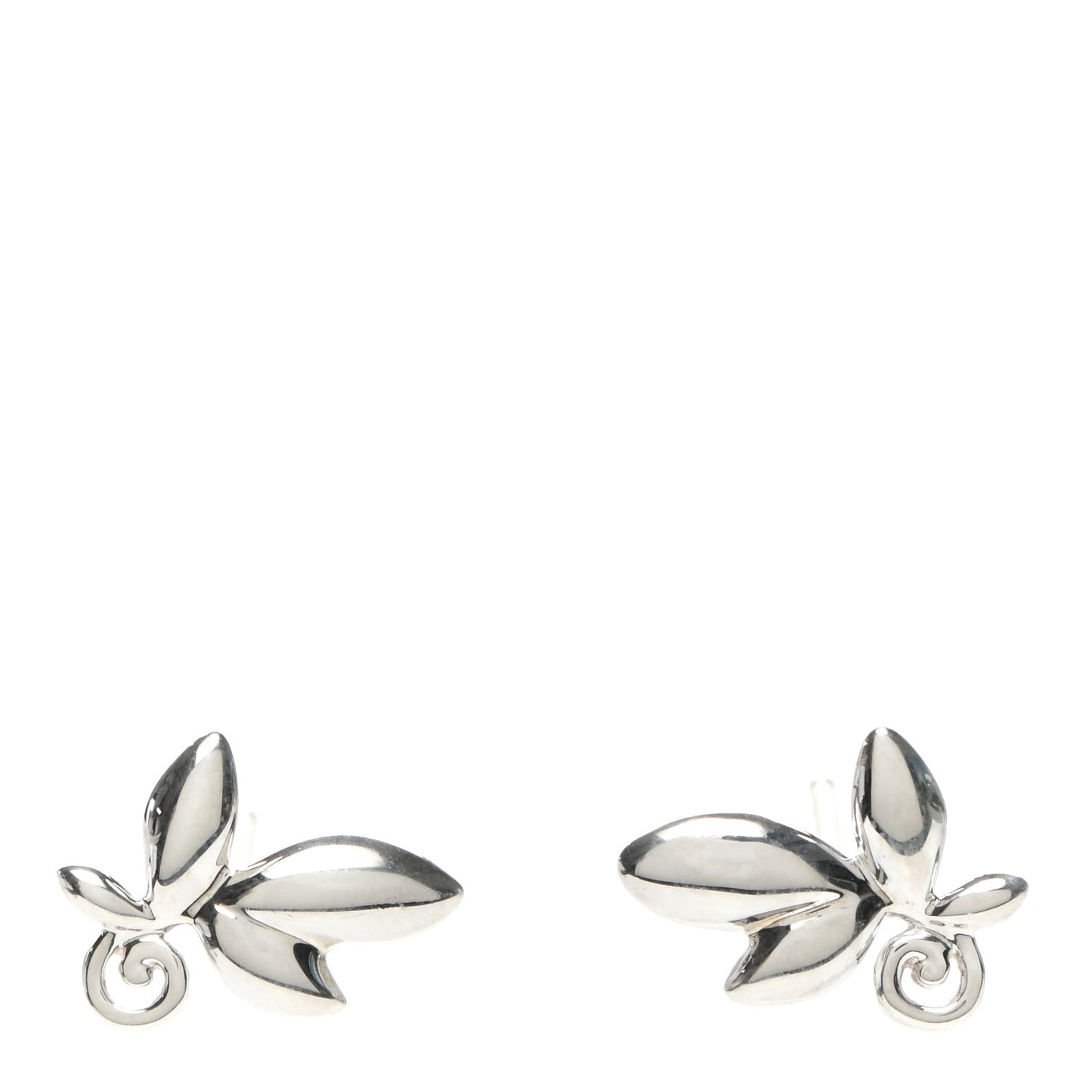 Sterling Silver Paloma Picasso Olive Leaf Earrings