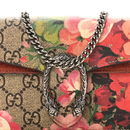 Gucci GG Supreme Monogram Blooms Super Mini Dionysus Shoulder Bag Beige Multicolor Dry Rose 7 of 10