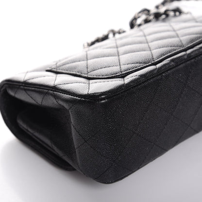 Chanel Iridescent Caviar Quilted Mini Rectangular Flap Black 11 of 13