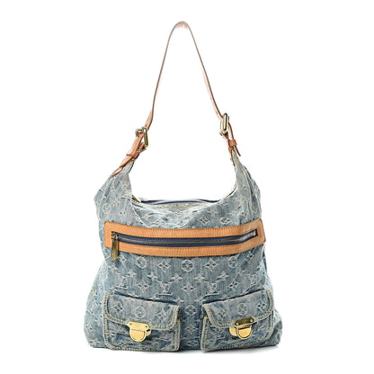 Louis Vuitton Denim Baggy GM Blue 1 of 14