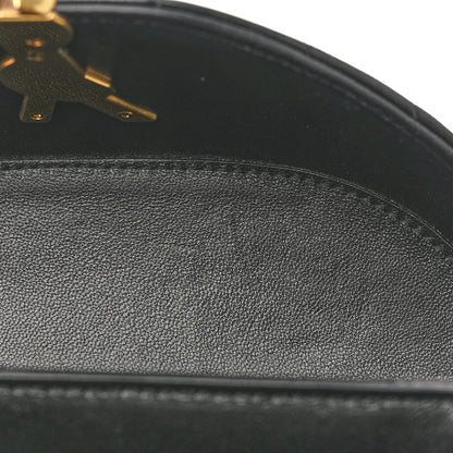 Saint Laurent Lambskin Matelasse Monogram June Box Bag Black 11 of 11