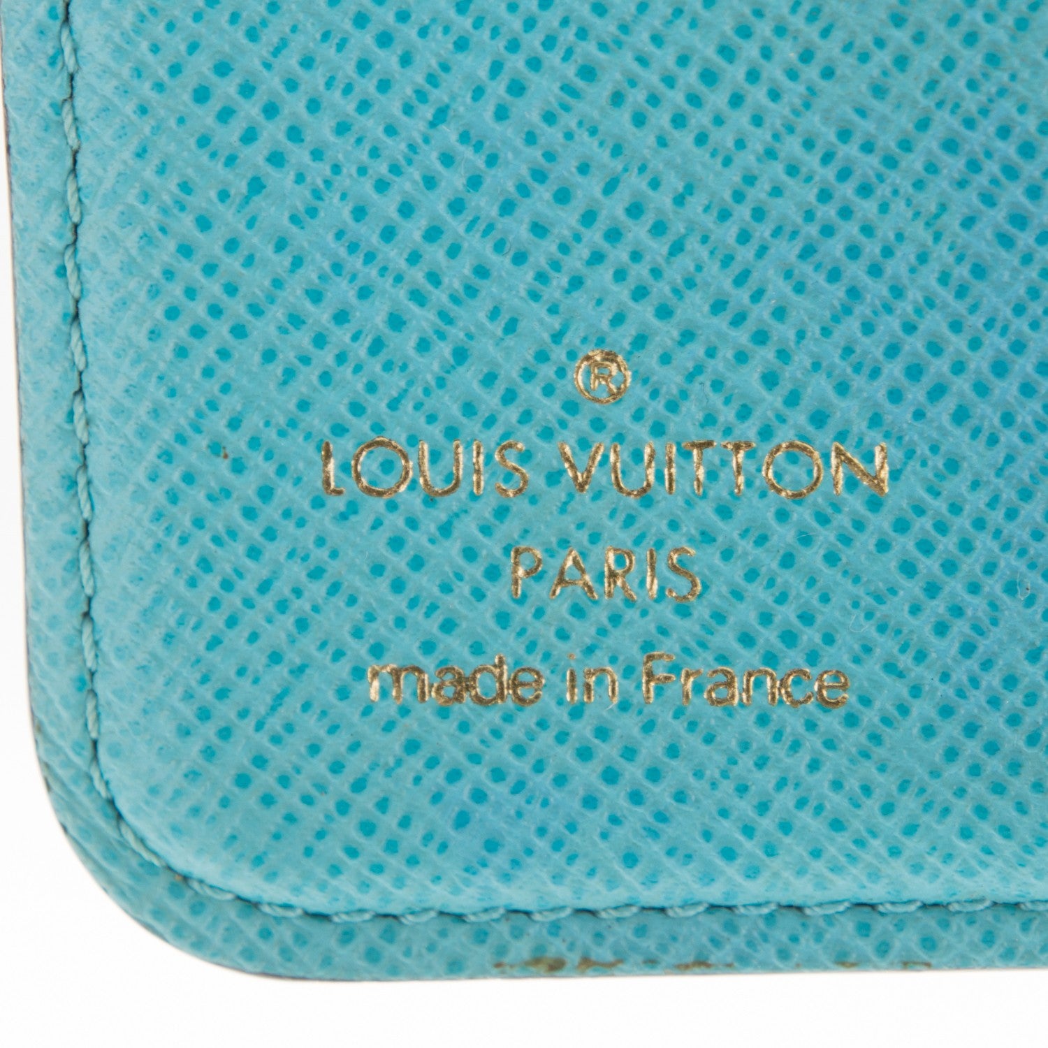 Louis Vuitton Monogram Groom Compact Zip Wallet Blue 6 of 8
