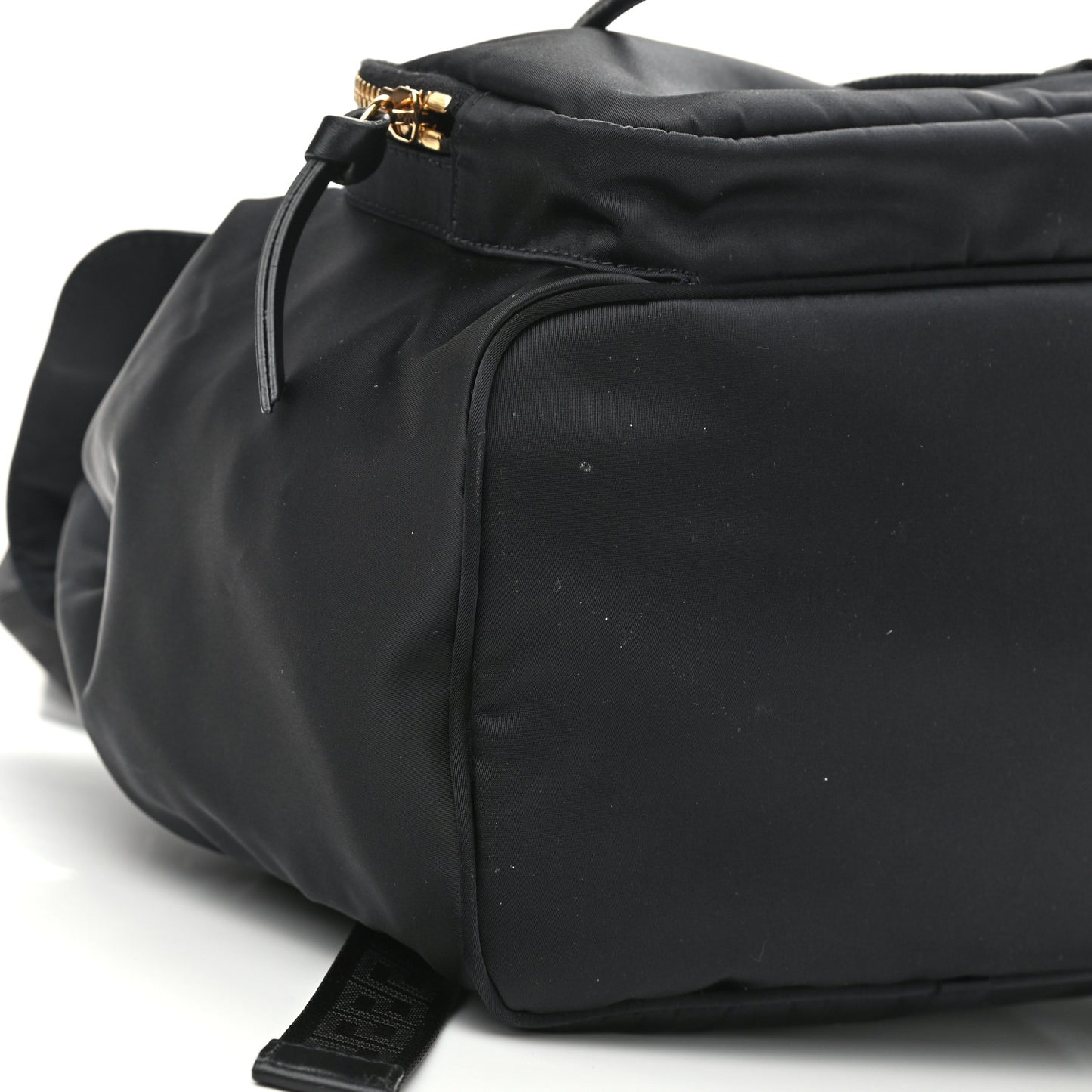 Nylon Palazzo Medusa Backpack Black