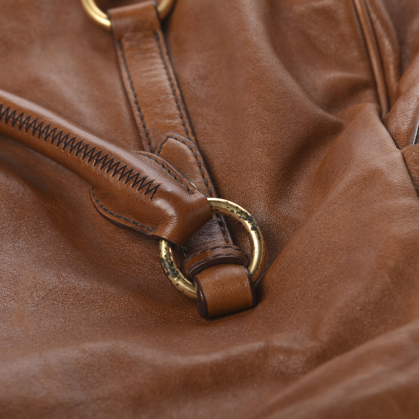 Vitello Medium Bow Bag Palissandro