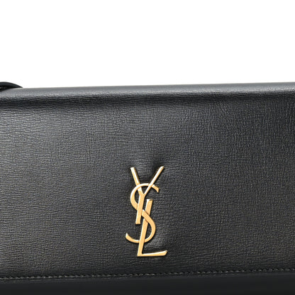 Saint Laurent Smooth Calfskin Monogram Phone Holder Crossbody Black 7 of 9