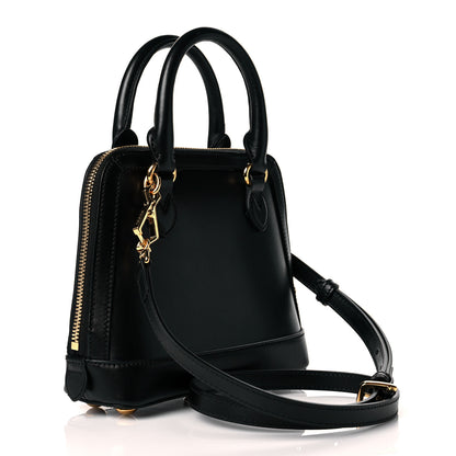 Gucci Boarded Plutone Calfskin Mini Horsebit 1955 Top Handle Bag Black 3 of 11